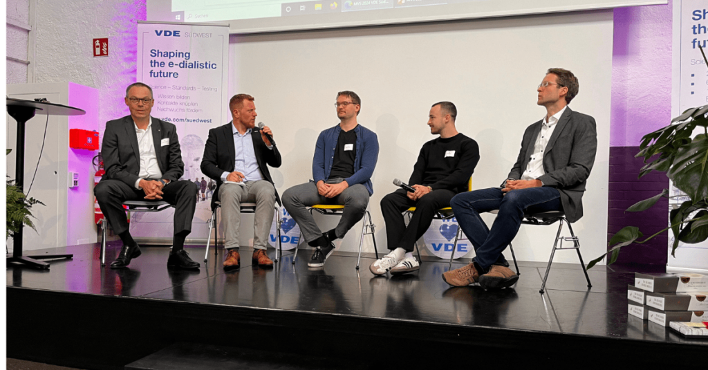 VDE Mitgliederversammlung Podiumdiskussion